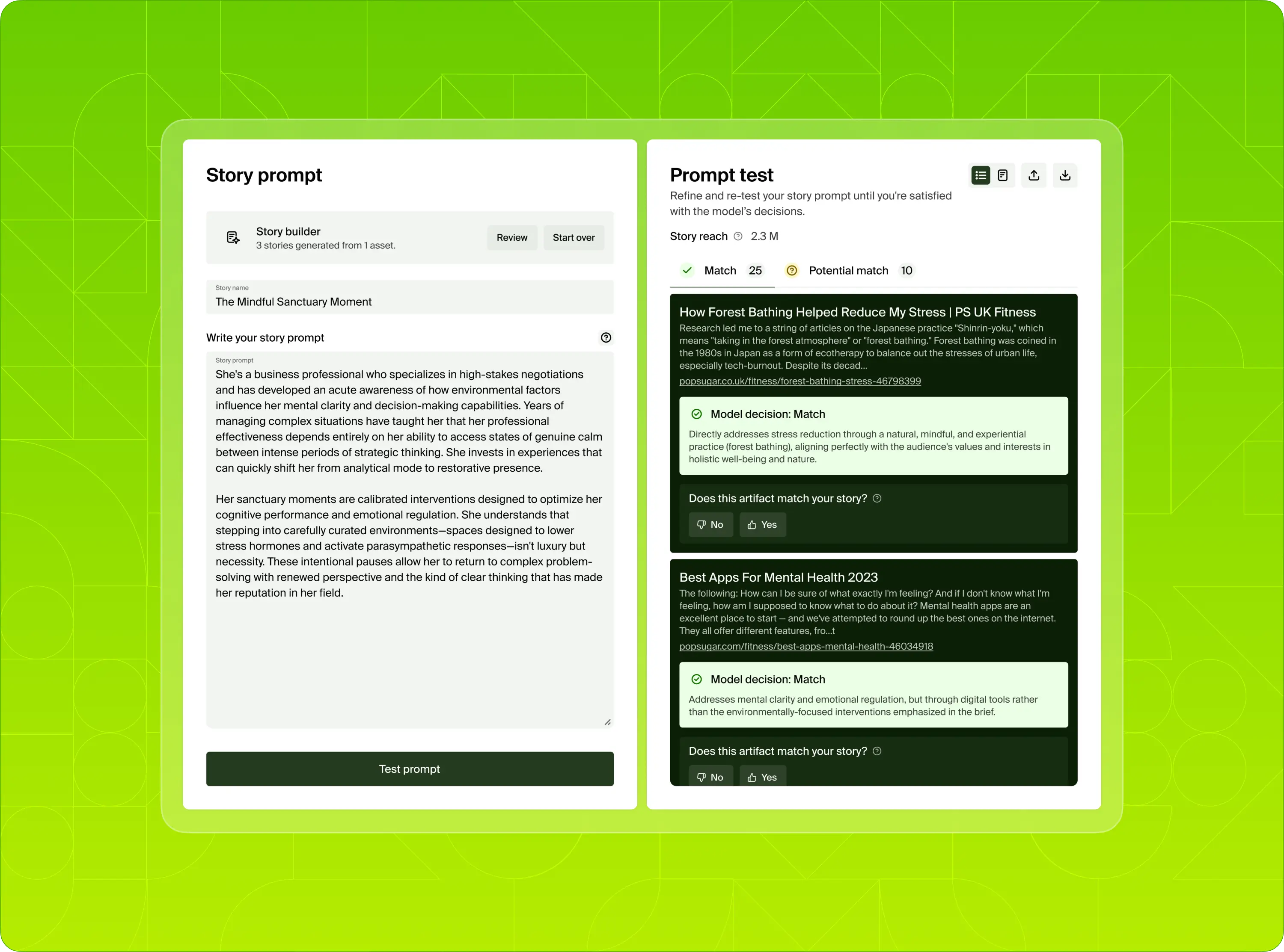 Advertising that speaks the language of the brand.