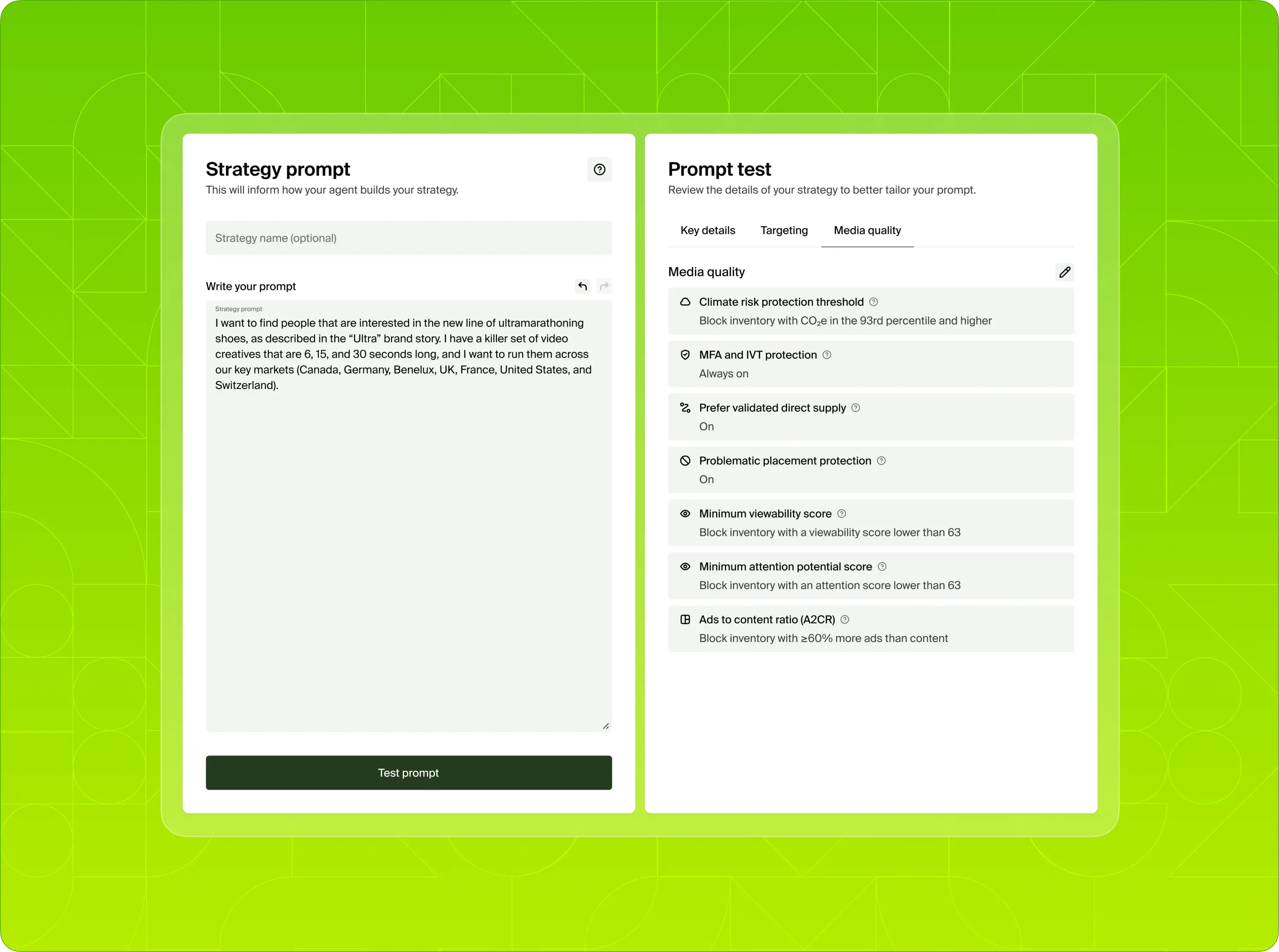 Build and operationalize media products designed for agentic advertising