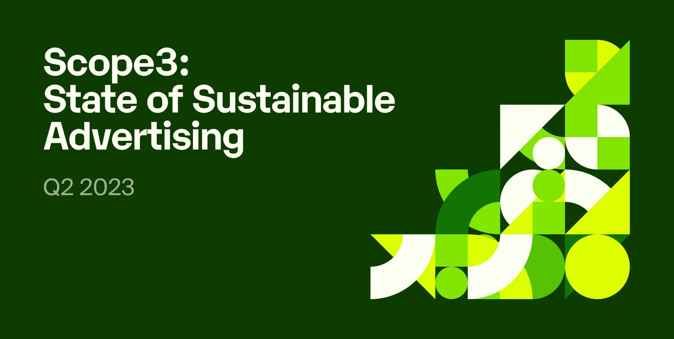 The State of Sustainable Advertising: Q2 2023